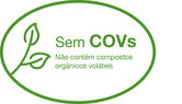 Sem COVs - Não contém compostos orgânicos voláteis