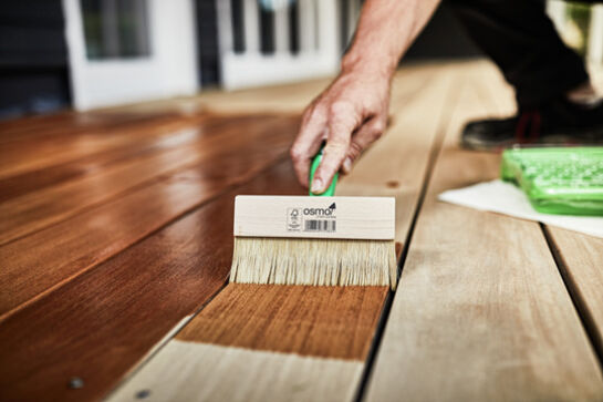 Brosse pour le sol avec manche Ambiente