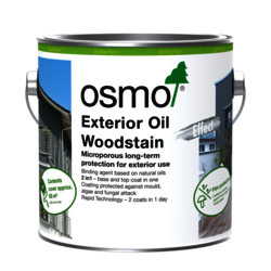 Exterior Oil Woodstain Effect
