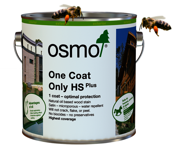 Insect-friendly coatings from Osmo - Einmal-Lasur HS Plus