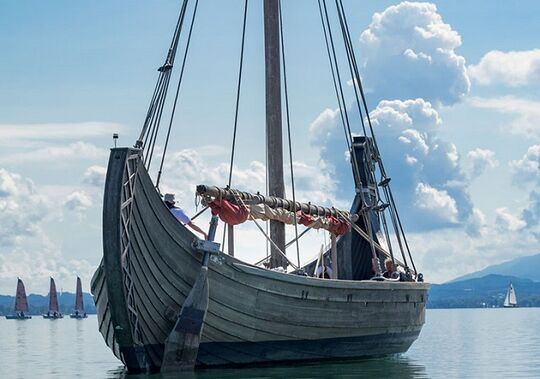 Sentimento viking no Lago Chiemsee