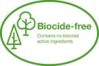 Biocide-free Contains no biocidal active ingredients