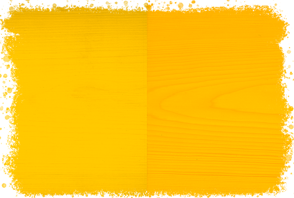 Wood Wax Finish yellow in intense or transparent colours