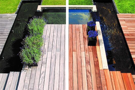 Cuidados del Decking de madera