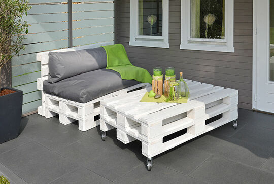 Pallet per mobili e plance creative