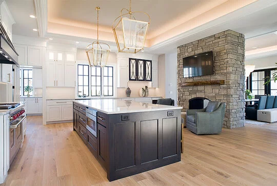 O estilo americano alia-se à elegância minimalista