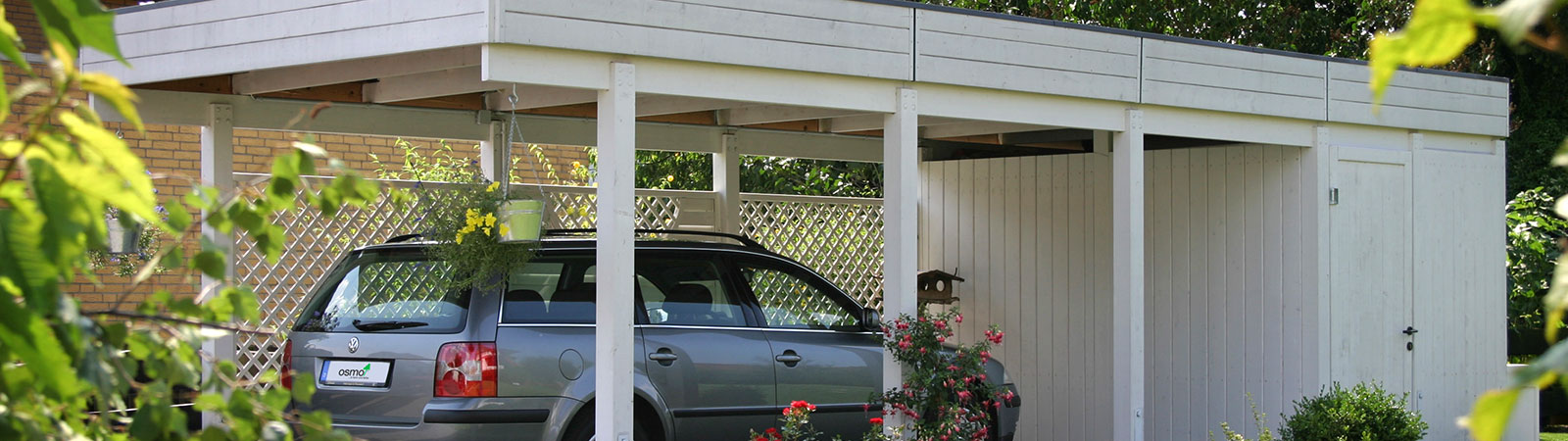 Casette da giardino e tettoie per auto